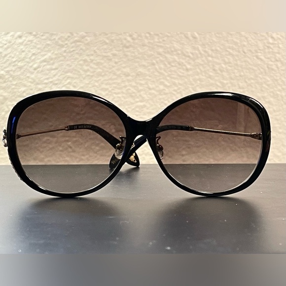 Gorgeous VIVIENNE WESTWOOD Black Sunglasses w/ORB #VW1530S Extra Case - Picture 12 of 15